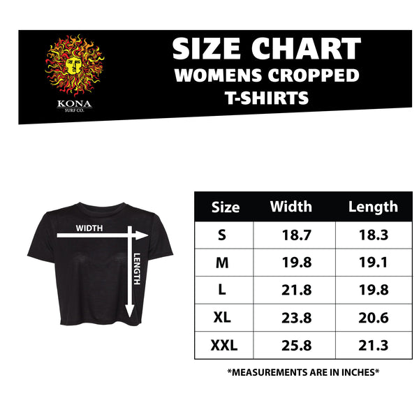 Original Sun Womens Cropped T-Shirt