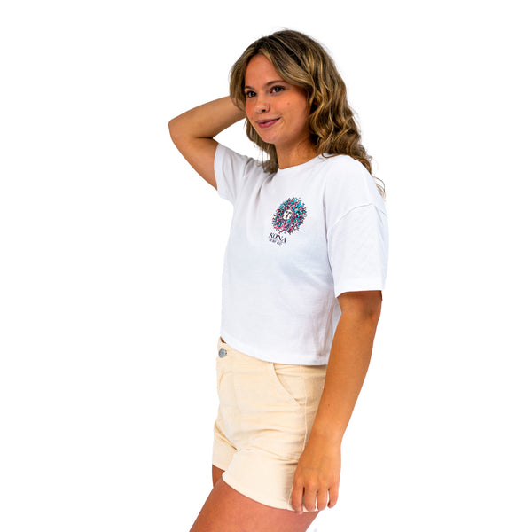 Original Sun Womens Cropped T-Shirt