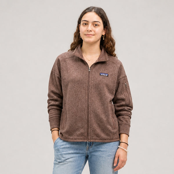 Patagonia Better Sweater Womens Jacket - Moonrise Taupe