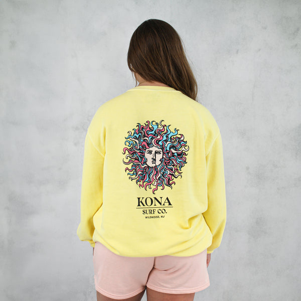 Original Sun Womens Crew Sweatshirt