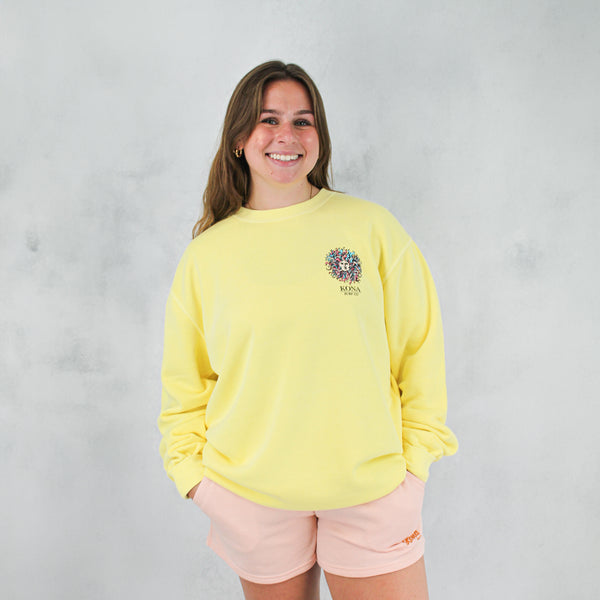 Original Sun Womens Crew Sweatshirt