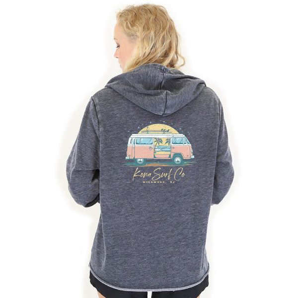 Ocean Breeze Womens Pullover Hoodie