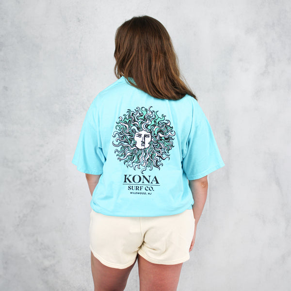 Original Sun Womens T-Shirt - Freshwater/Ocean