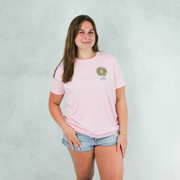 Original Sun Womens T-Shirt - Pink/Summer
