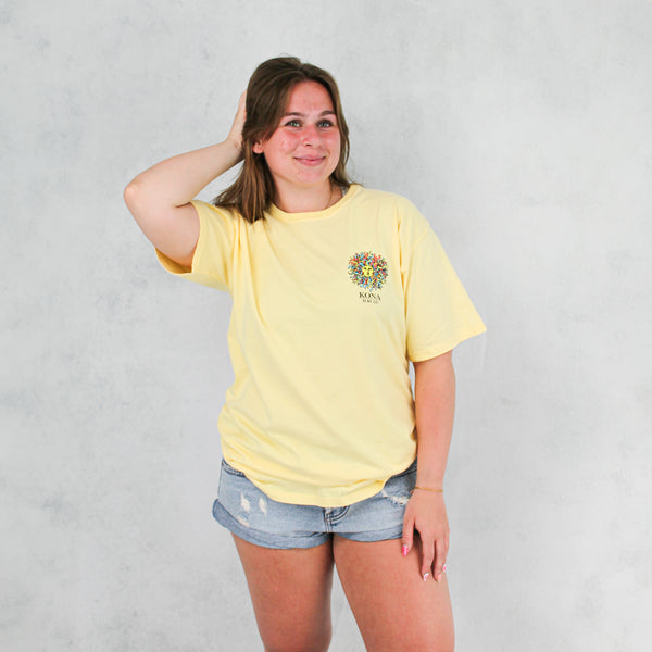 Original Sun Womens T-Shirt - Summer Squash Yellow/Summer