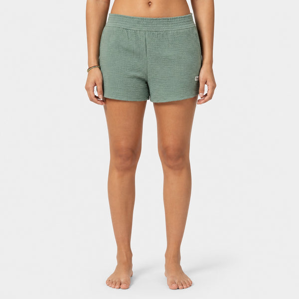 Cora Womens Shorts - Sage