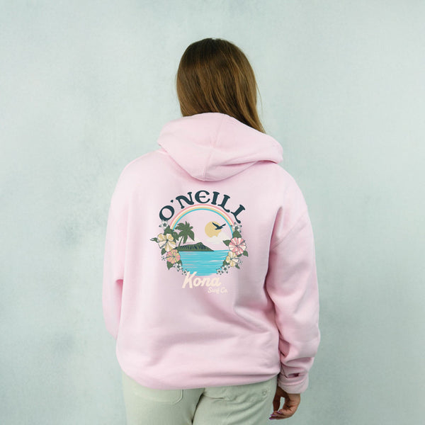 Kona x ONeill 2026 Collab Womens Pullover Hoodie - Rose