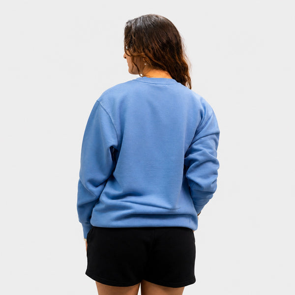 Vintage Womens Crew Sweatshirt - Light Blue
