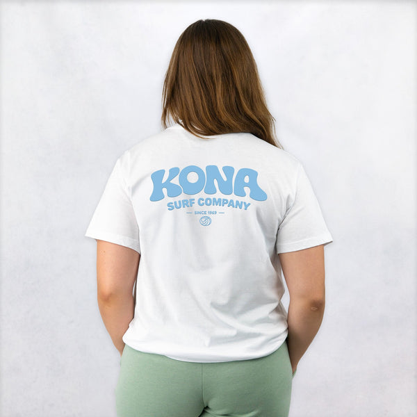 Bubble Puff Womens T-Shirt - White