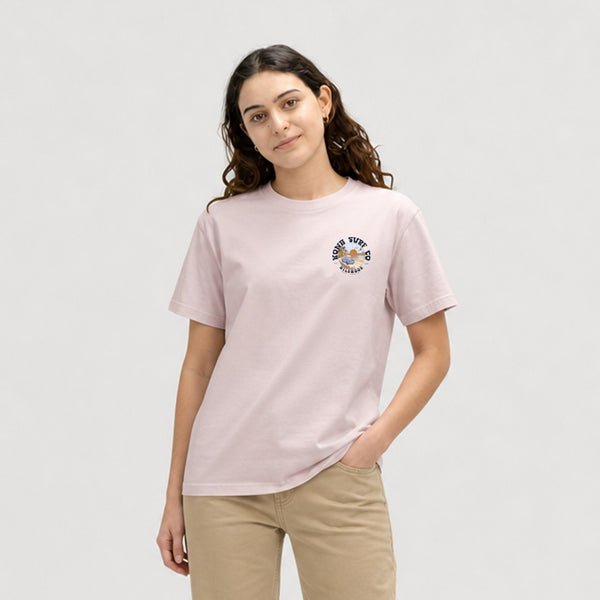 Road to the Beach Womens T-Shirt - Washed Lavender