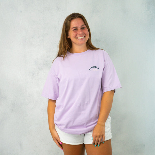 Kona x ONeill 2026 Collab Womens T-Shirt - Lavender