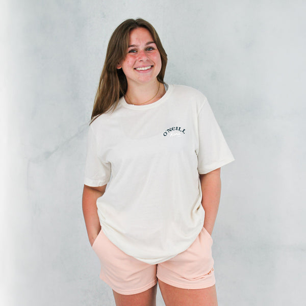 Kona x ONeill 2026 Collab Womens T-Shirt - Vintage White