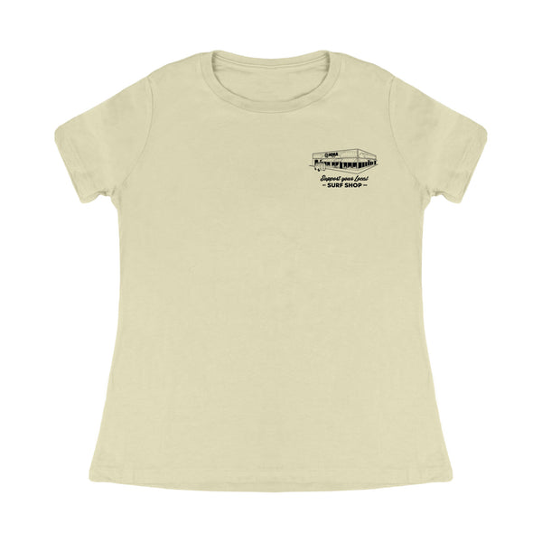 Support Your Local Surf Shop Womens T-Shirt