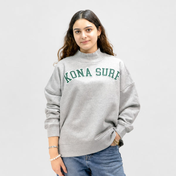 Signature Mock Womens Crew Sweatshirt