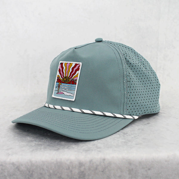 Evening Surfer Womens Trucker Hat