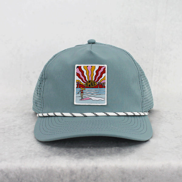 Evening Surfer Womens Trucker Hat