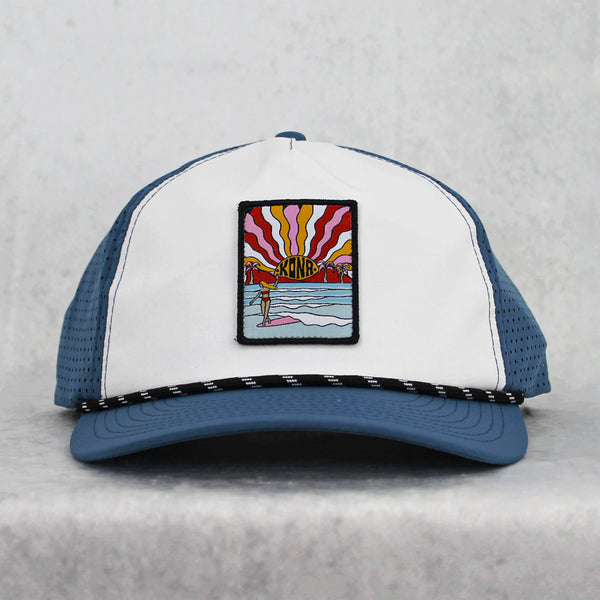 Evening Surfer Womens Trucker Hat