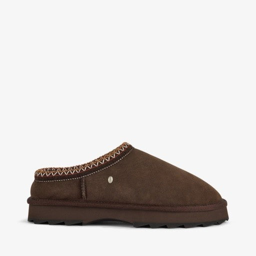 EMU Sharky Scuff Womens Sheepskin Boots - Chocolate