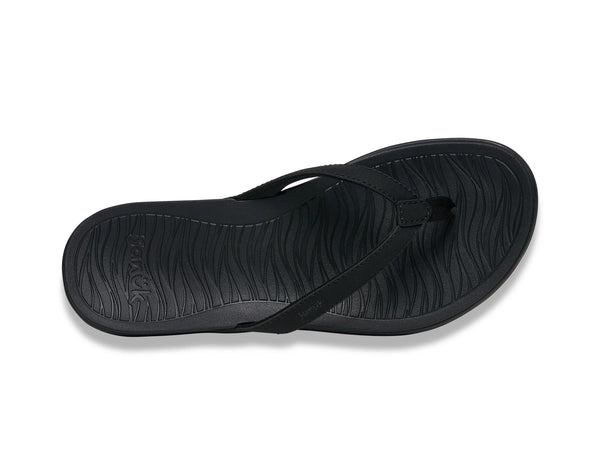 Sanuk W Wave Whisper Womens Sandals - Black