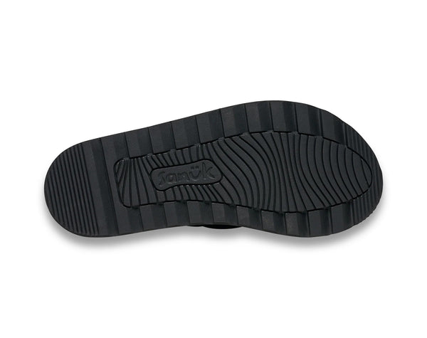 Sanuk Yoga Puff-N-Stuff Womens Sandals - Black