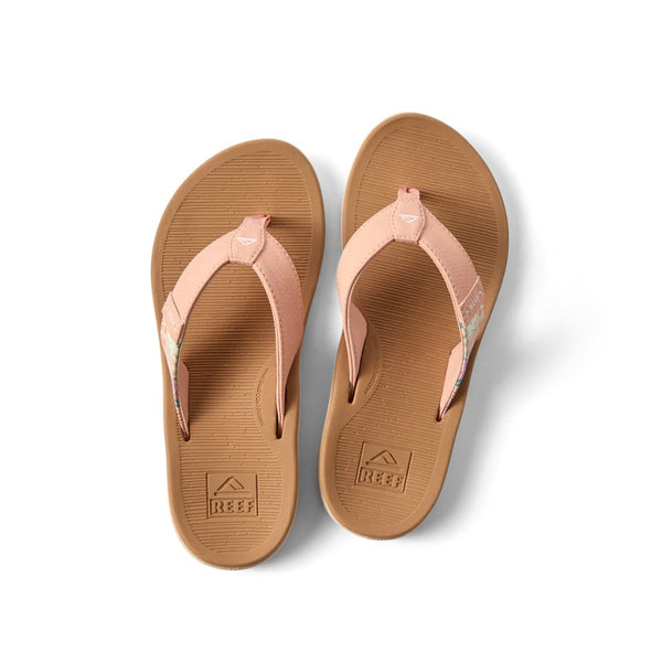 Reef Santa Ana Womens Sandals - Peach/Tan