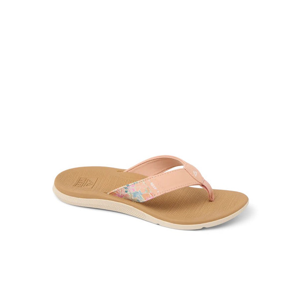 Reef Santa Ana Womens Sandals - Peach/Tan