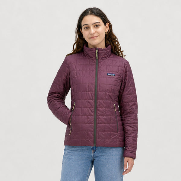 Patagonia Nano Puff Jacket Womens Jacket - Berry Fig