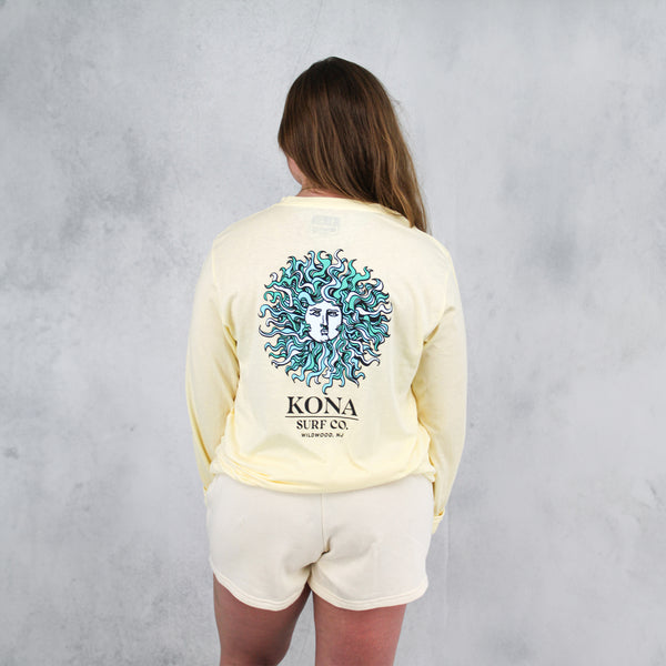 Original Sun Womens Long Sleeve Shirt