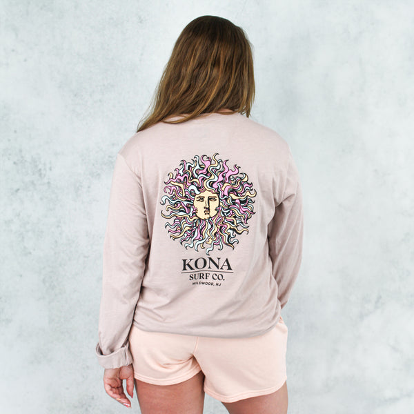 Original Sun Womens Long Sleeve Shirt