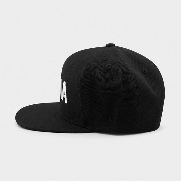 3D Standard Boys Snapback Hat - Black