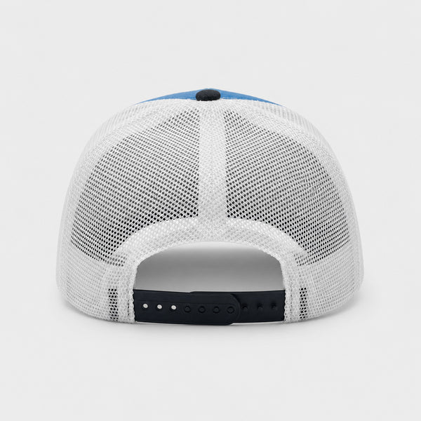 Free Ride 2 Toddler Boys Trucker Hat - Electric Blue/Black