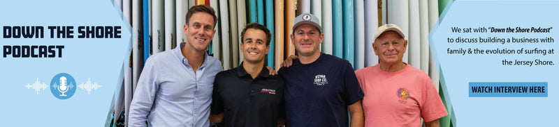 Down the Shore Podcast: Talking Kona + Jersey Shore Surfing!