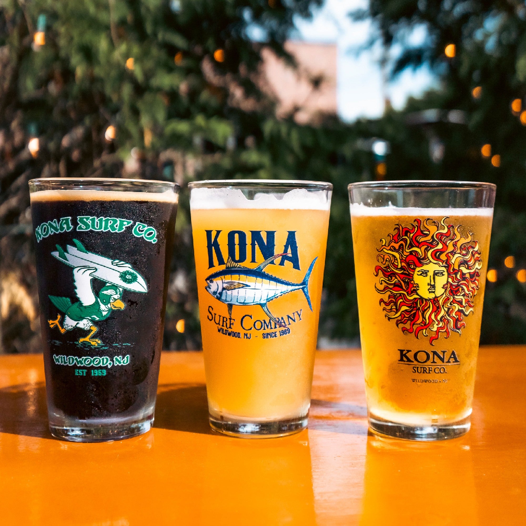 Collectible Pint Glass Drinkware | Kona Surf Co