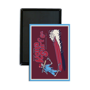 For the Phils 2 Magnet - Maroon