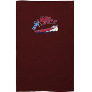 For the Phils 2 Blanket - Maroon