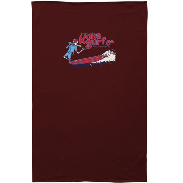 For the Phils 2 Blanket - Maroon