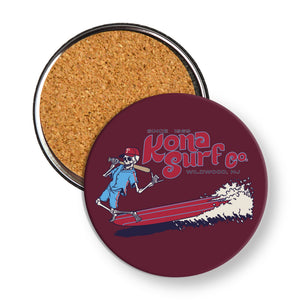 For the Phils 2 Coaster Drinkware - Maroon