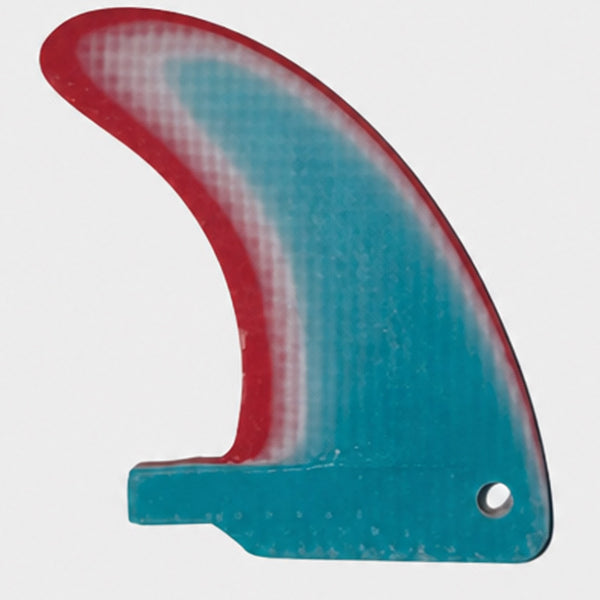 The Trace Fin Keychain Souvenir - Blue/White/Red