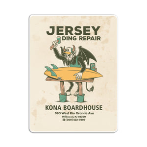 Jersey Ding Repair Sticker - Tan