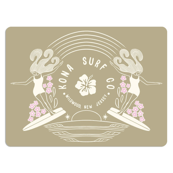 Endless Summertime Sticker - Pale Olive