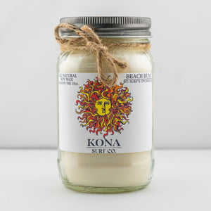 Surfs Up Candle x Kona Mason Jar Candle - Beach Bum
