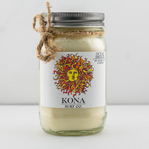 Surfs Up Candle x Kona Mason Jar Candle - Ocean Breeze