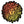 Original Sun Die Cut Sticker - Red/Yellow