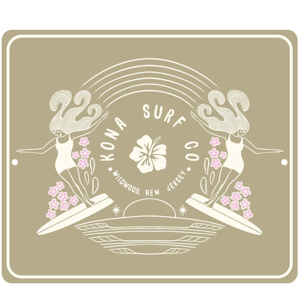 Endless Summerline Tin Sign - Dusty Gold