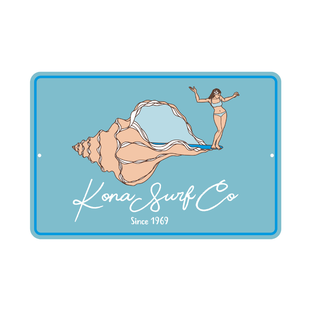 Sound of Surf Tin Sign