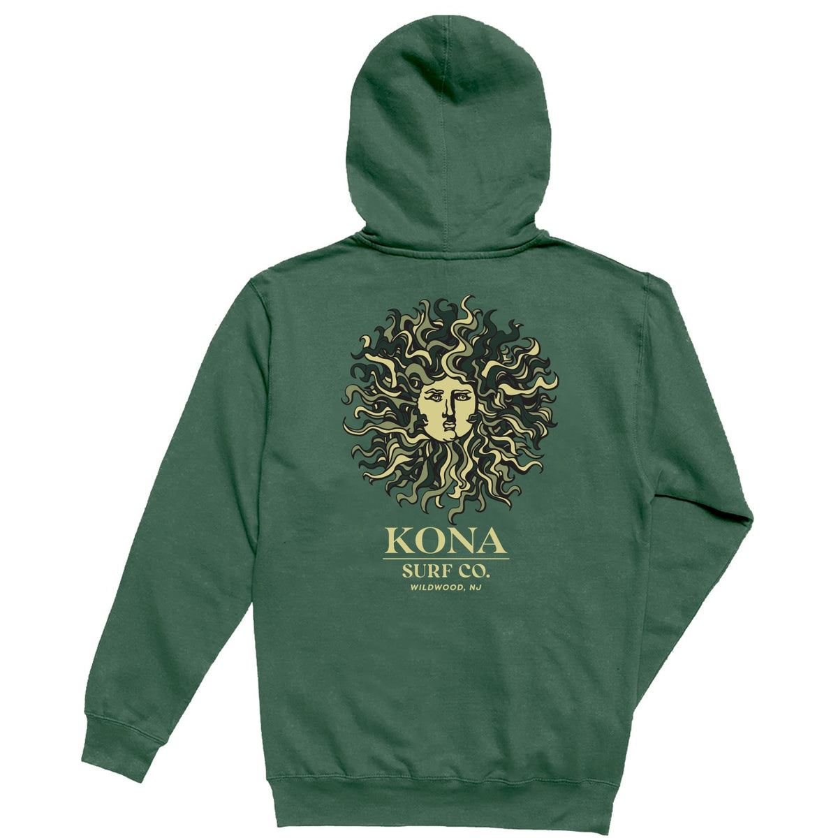 Original Sun Boys Pullover Hoodie - Moss/Camo