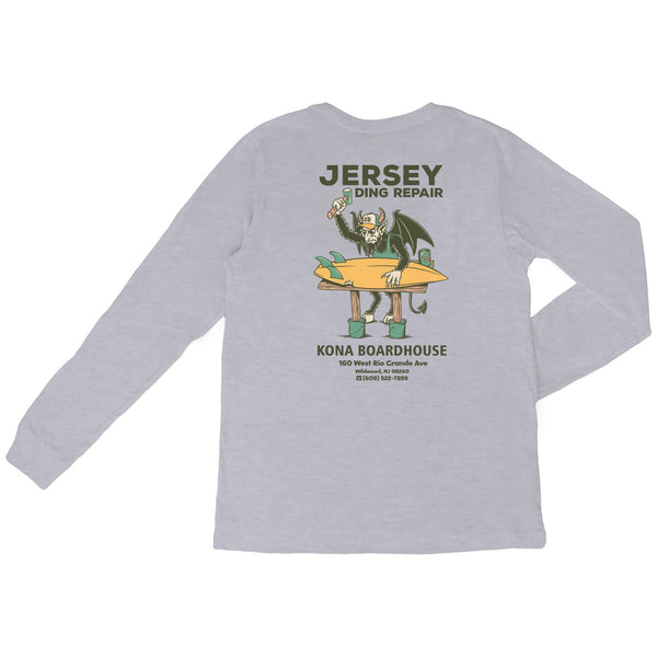 Jersey Ding Repair Boys Long Sleeve Shirt