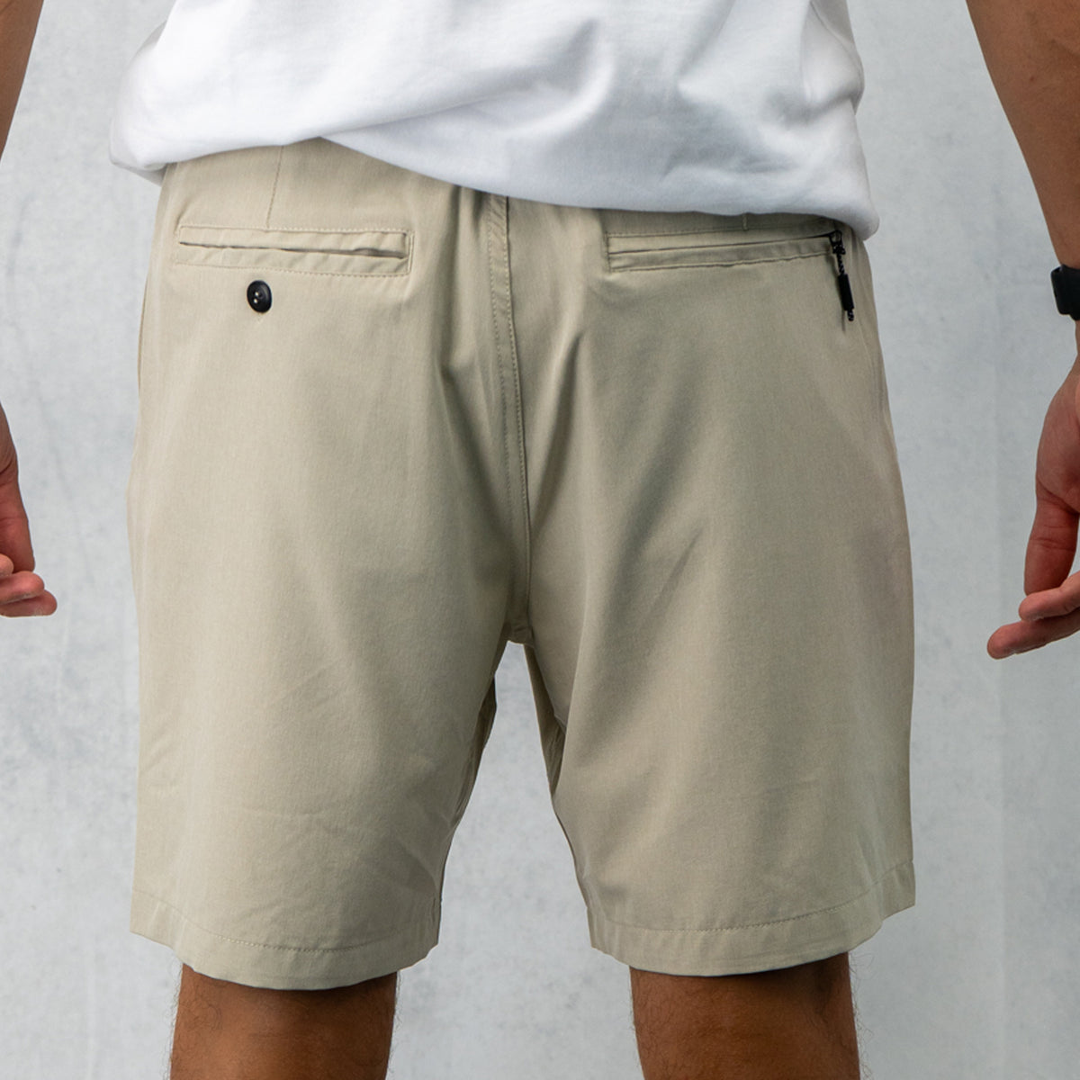 Day by Day 18in Boys Hybrid Shorts - Tan