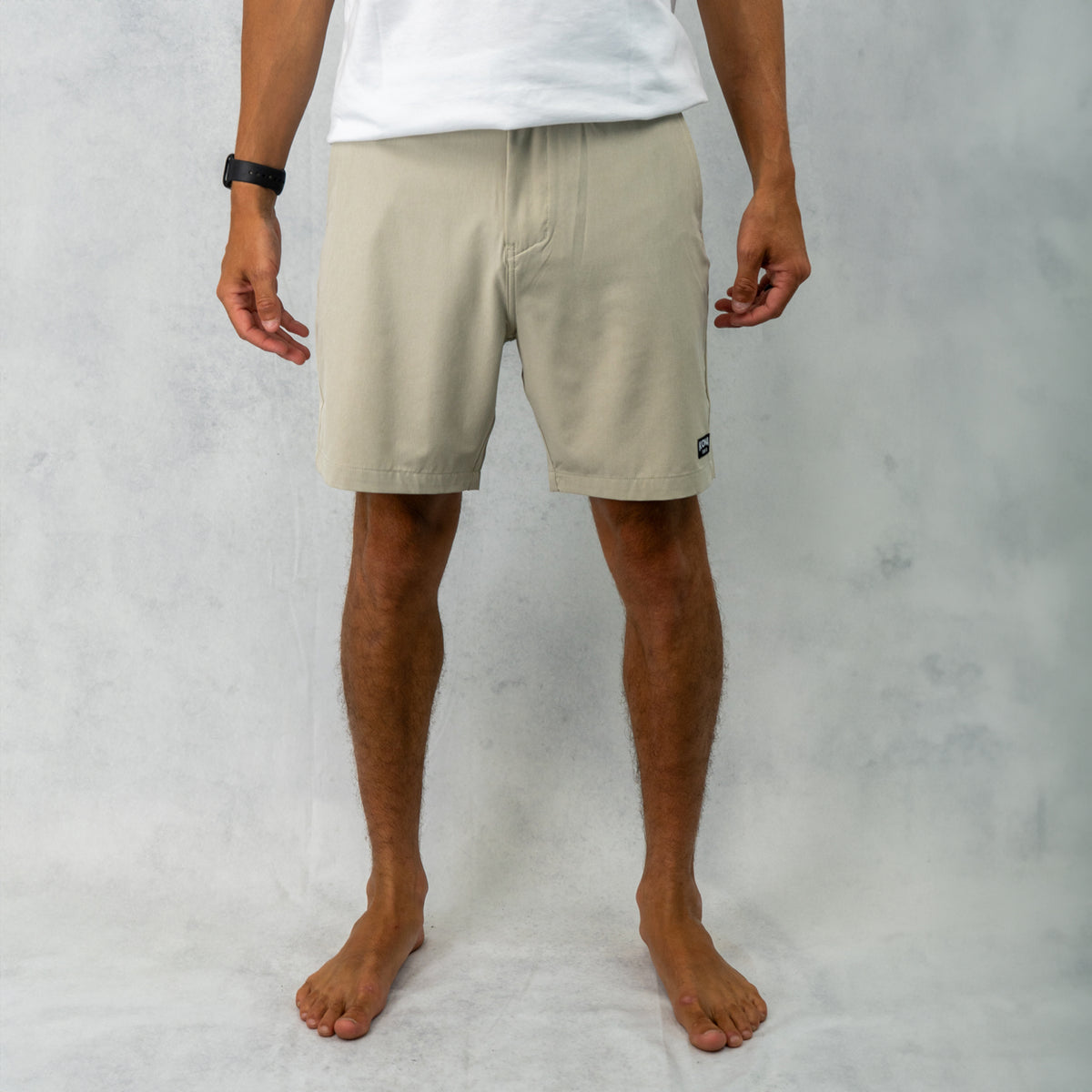 Day by Day 18in Boys Hybrid Shorts - Tan