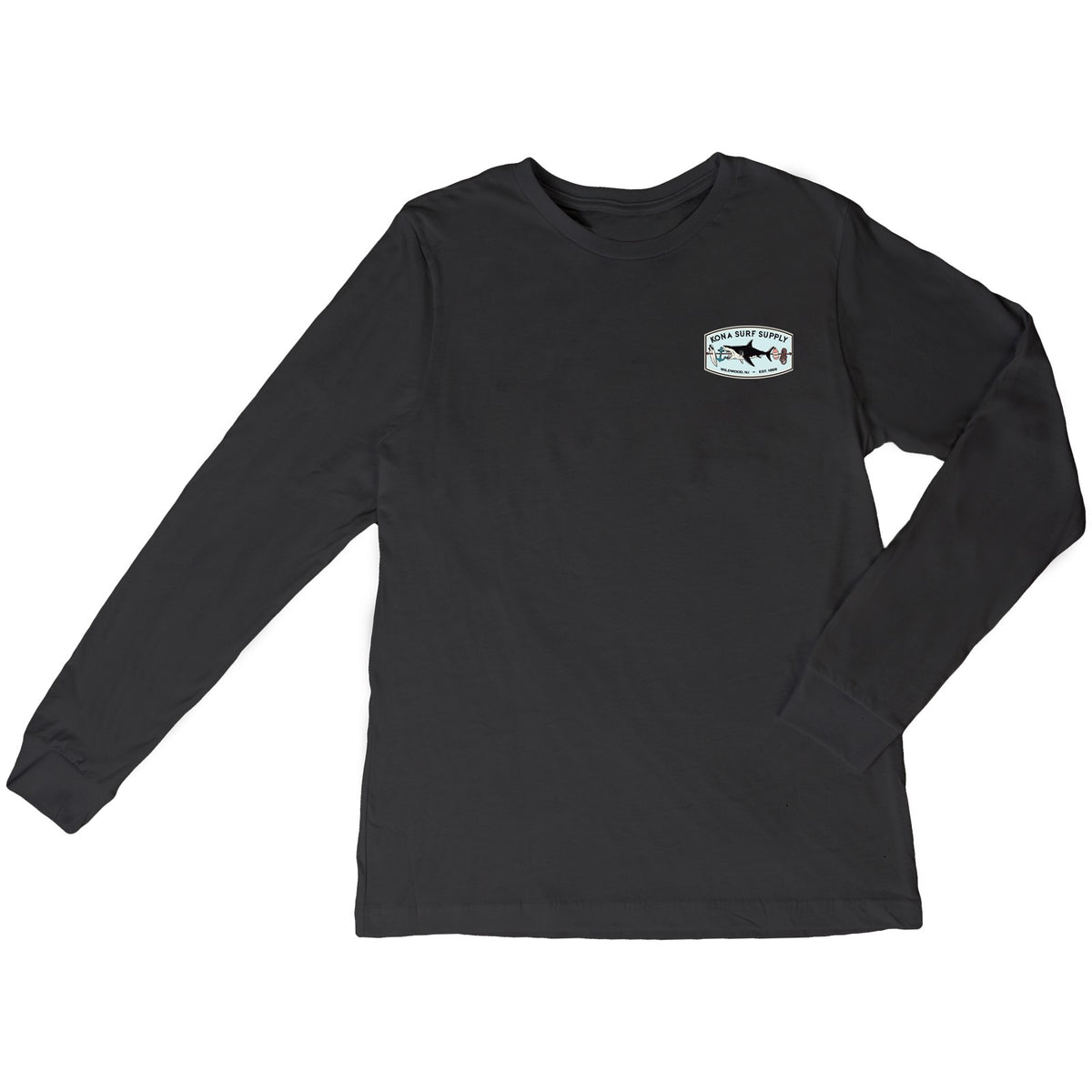 Shark Kabob 2 Boys Long Sleeve Shirt - Black